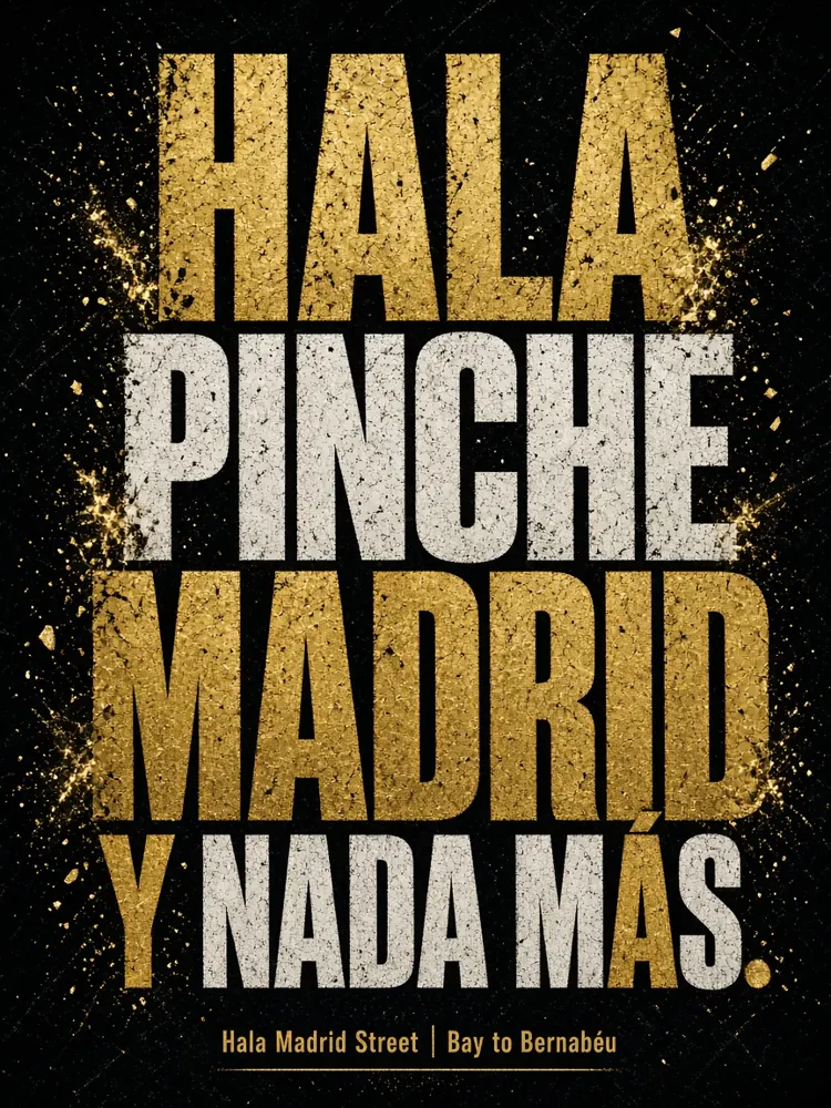 HALA PINCHE MADRID tee